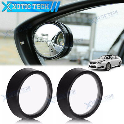 2X 40mm Round Rearview Blind Spot Mirrors Wide Angle For Subaru Impreza Outback