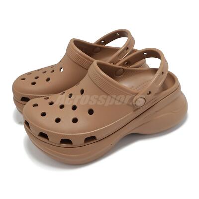Crocs Bae Clog Milk Chocolate Women Slip On Casual Lifestyle