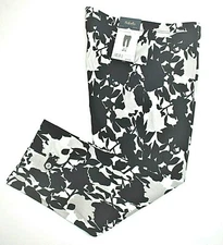 RAFAELLA WOMEN'S COMFORT PULL ON FLORAL CAPRI  VARIETY SIZE NEW