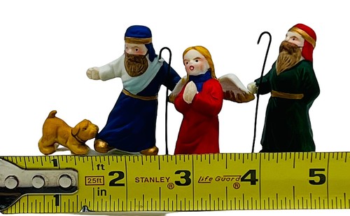 Lemax Village Collection Christmas Pageant Player Wise Men Angel Dog 1998 - Picture 10 of 13