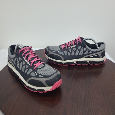 Red Wings Work Safety Toe Shoes Women 11B Gray Black Pink