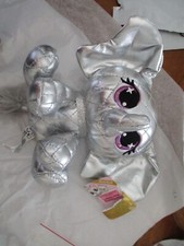 Gund P.lushes Elephant Ella L'Phante Silver New Plush Metallic 6" Stuffed Animal