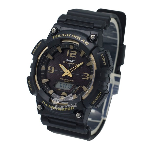 casio s810w set time