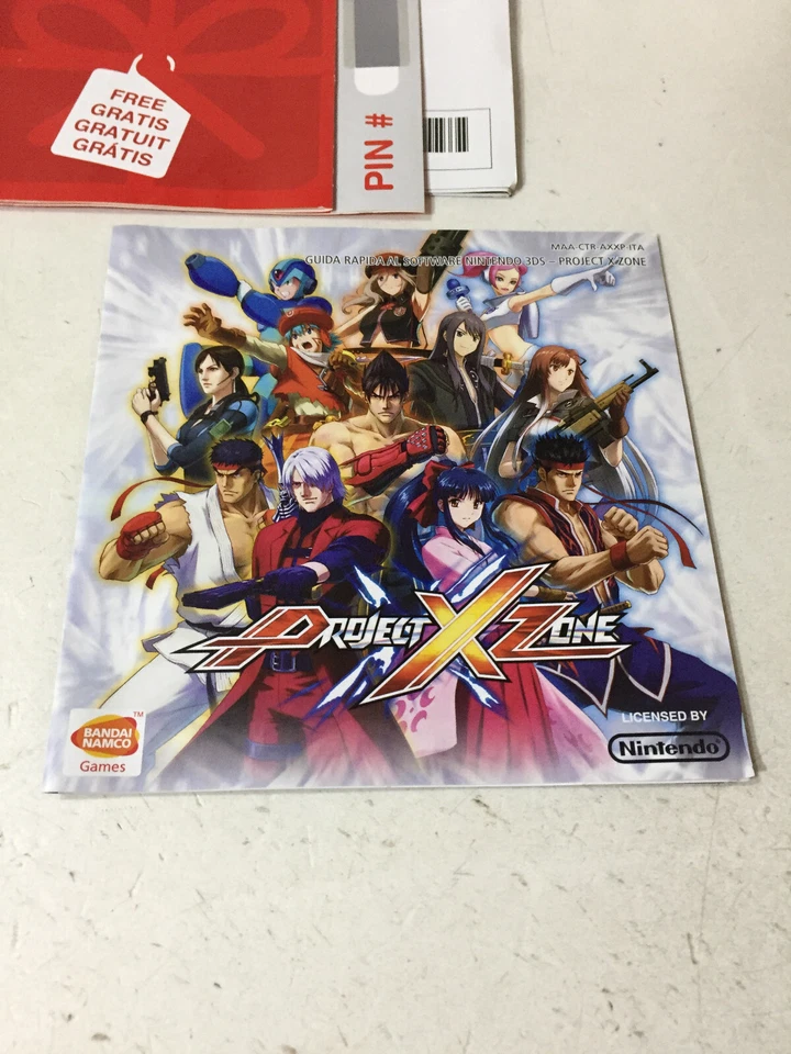 PROJECT X ZONE ,NINTENDO 3DS, USATO, foto 4 di 5
