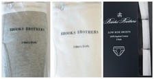 Brooks Brothers Men's 100 Cotton BRIEFS - Three/Pack, 1/Pack Size: S M L XL