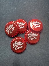 Fallout Inspired Nuka Cola Bottle Caps - Set of 10