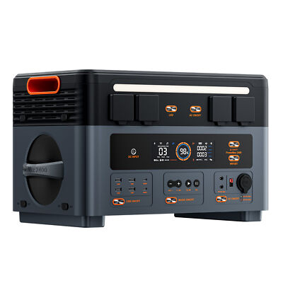OSCAL PowerMax 2400 2400W 1872Wh Portable Power Station Home Backup Power Outage