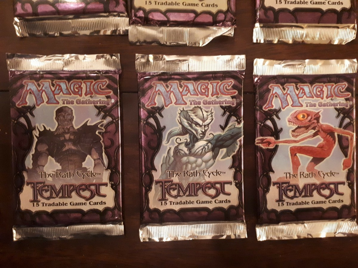 Magic The Gathering TEMPEST New Sealed Booster Pack MTG