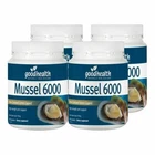 4 x Good Health New Zealand Green Lipped Mussel 6000 (300 Caps)  DHL SHIPPING