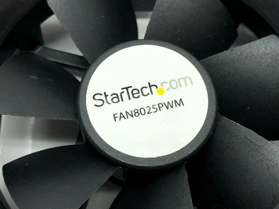 StarTech FAN8025PWM Computer Case Fan with PWM Connector 80x25mm - Image 4 of 4