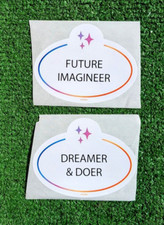 D23 Expo 2024 Disney Future IMAGINEER Dreamer  Doer Promo 2 Decals/Stickers New