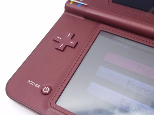 Nintendo DSi XL avec chargeur marron bordeaux - UTL-001 TESTÉ - Photo 4 sur 14