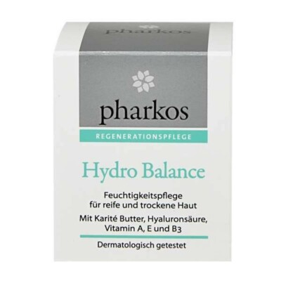 pharkos Hydro Balance Feuchtigkeitspflege 100ml mit Vitamin A, E, und B3 OVP