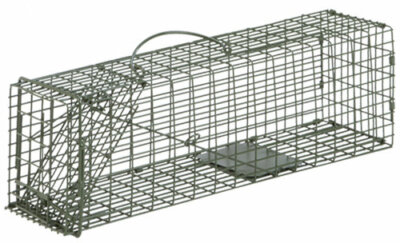 Squirrel Cage Live Trap 16''x5''x5'' Trapping rabbit Squirrel Chipmunk Rat 