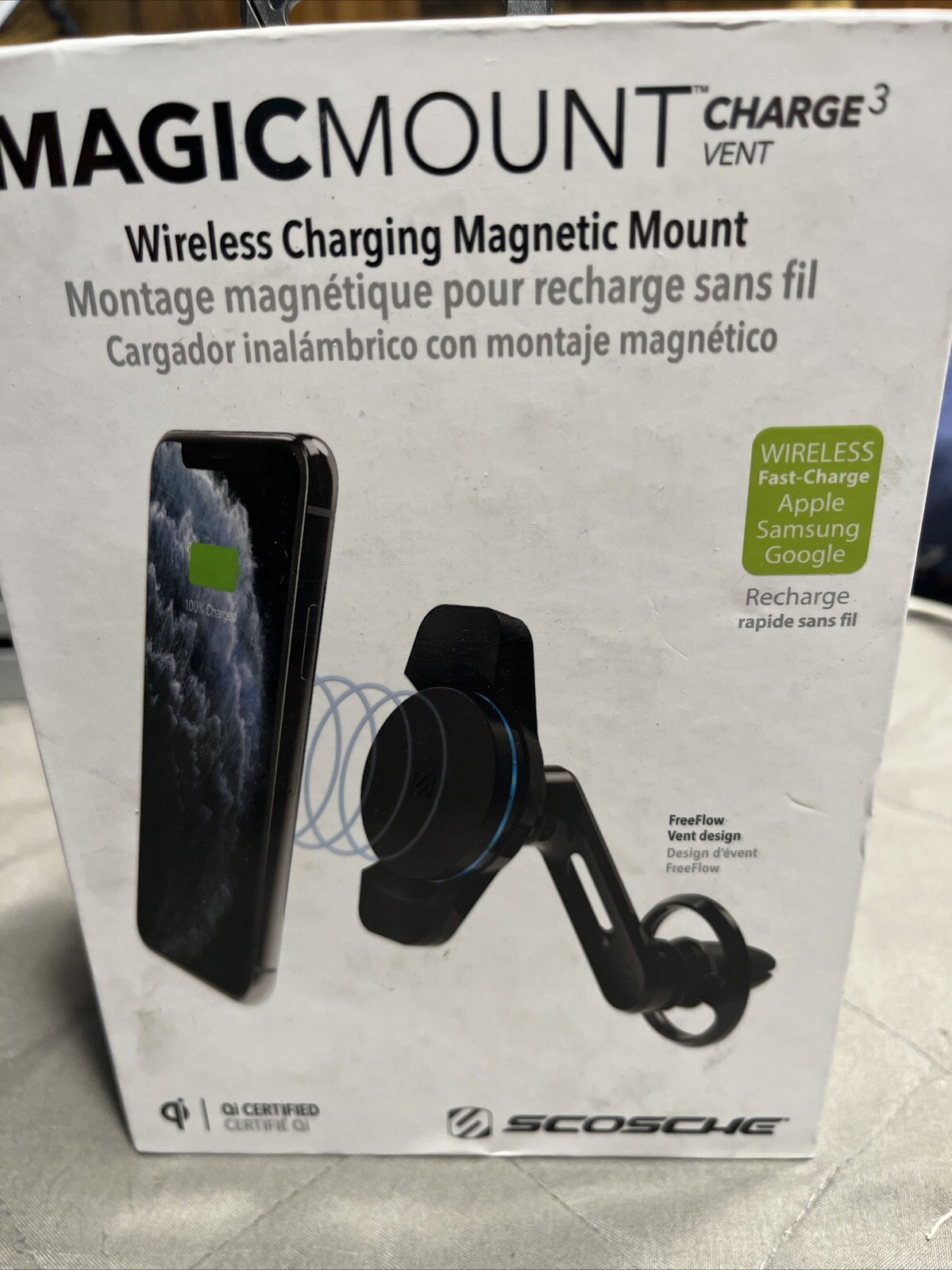 Scosche Magicmount Charge3 Scosche MagicMount Charge3 - Main Image