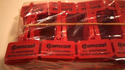 SECURITY TAG-RED COMCAST PACK