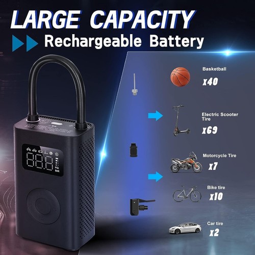 Xiaomi Compressore Aria Elettrico Portatile 2 Compressore Aria Portatile - Foto 5 di 9