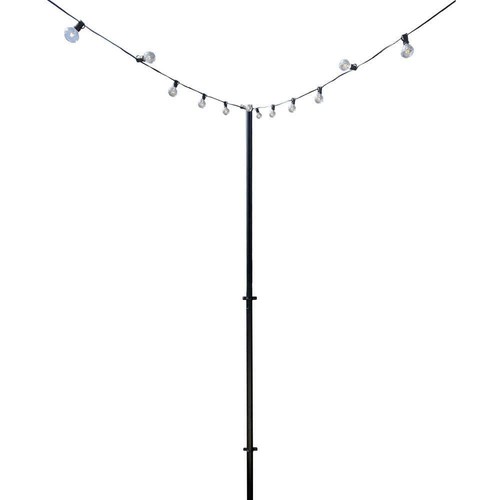 Soporte de poste de luz ALLSOP 9,5" montaje soportes de cuerda de alta resistencia barandilla de cubierta