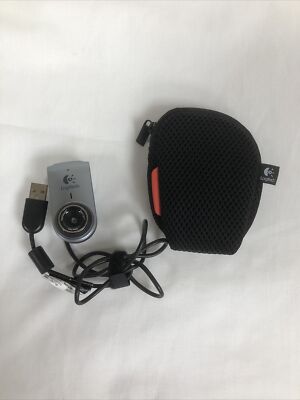 Logitech QuickCam Deluxe für Notebooks Webcam V-UBV49 mit Tasche