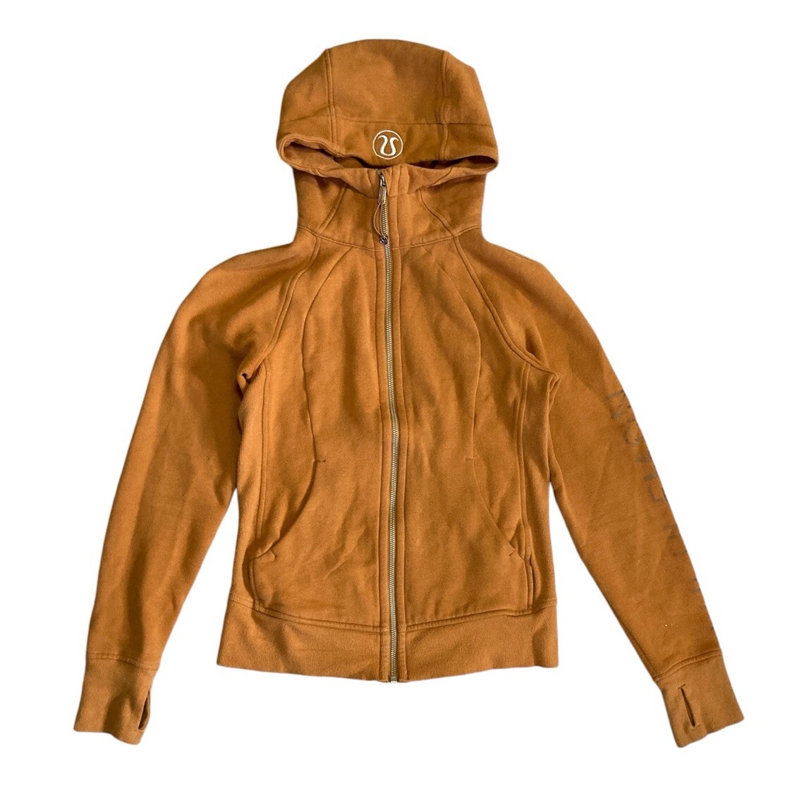 Hoodie Zip Up Sudadera Scuba Amplia Con Capucha Y Media Cremallera
