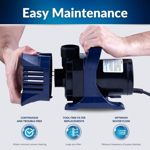 3100 GPH Submersible Water Pump with 33 FT Cord for Ponds, Fountains, Waterfa... - Picture 6 of 13