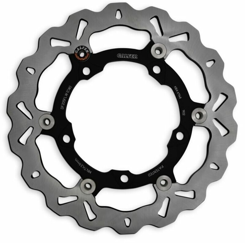 Kawasaki 2015 Z 300 Galfer USA Floating Wave Brake Rotor