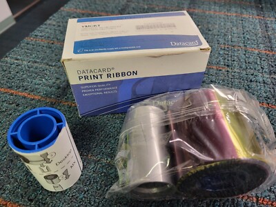 535000-003 Color Ribbon for Datacard CP CD Series Printer 500 Prints YMCKT