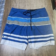 O Neill Striped Surf Board Shorts Mens Size 40 55890