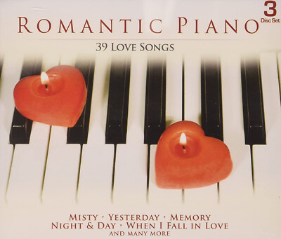 Romantic Piano - 39 Love Songs - 3 CD set 11891601092| eBay