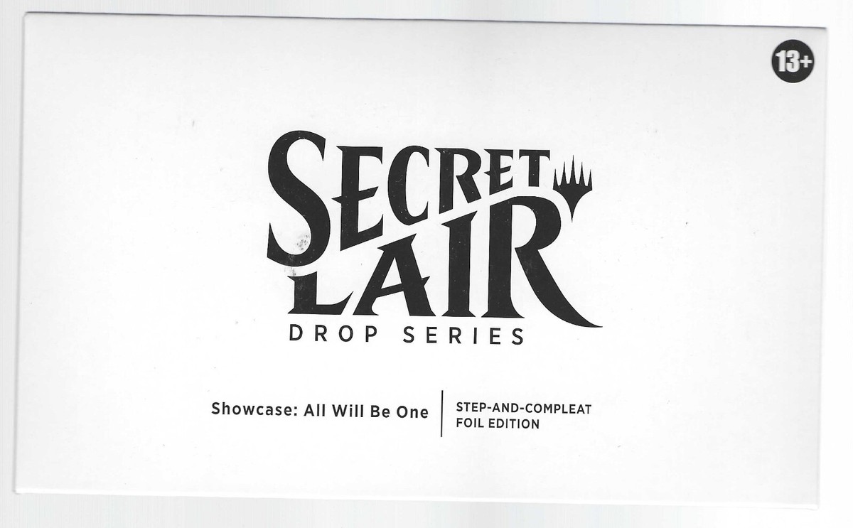 MTG Secret Lair Showcase: All Will Be One Step-and-Compleat