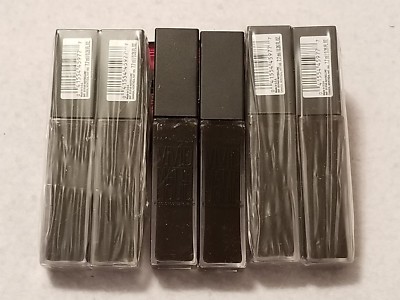 Lot Of 6 Maybelline Vivid Matte Liquid Lip Color #50 Possessed Plum Gloss