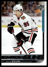 2018-19 Upper Deck Young Guns Dylan Sikura Rookie Chicago Blackhawks #489