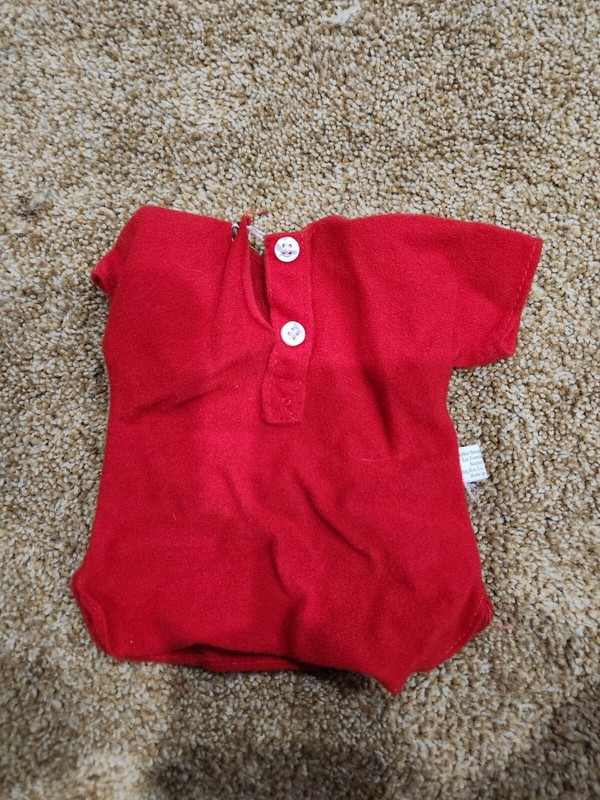 Peanuts Snoopy's Brother Spike Plush  Red Pajamas PJs ONLY