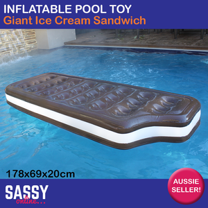 ice cream sandwich pool float