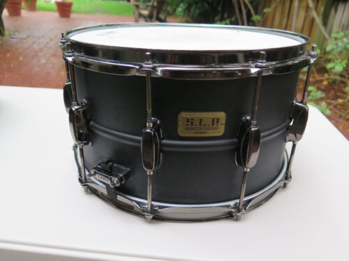 TAMA SLP 'SOUND LAB PROJECT' 14 X 8" SNARE DRUM metal Black Finish no reserve - Picture 1 of 16
