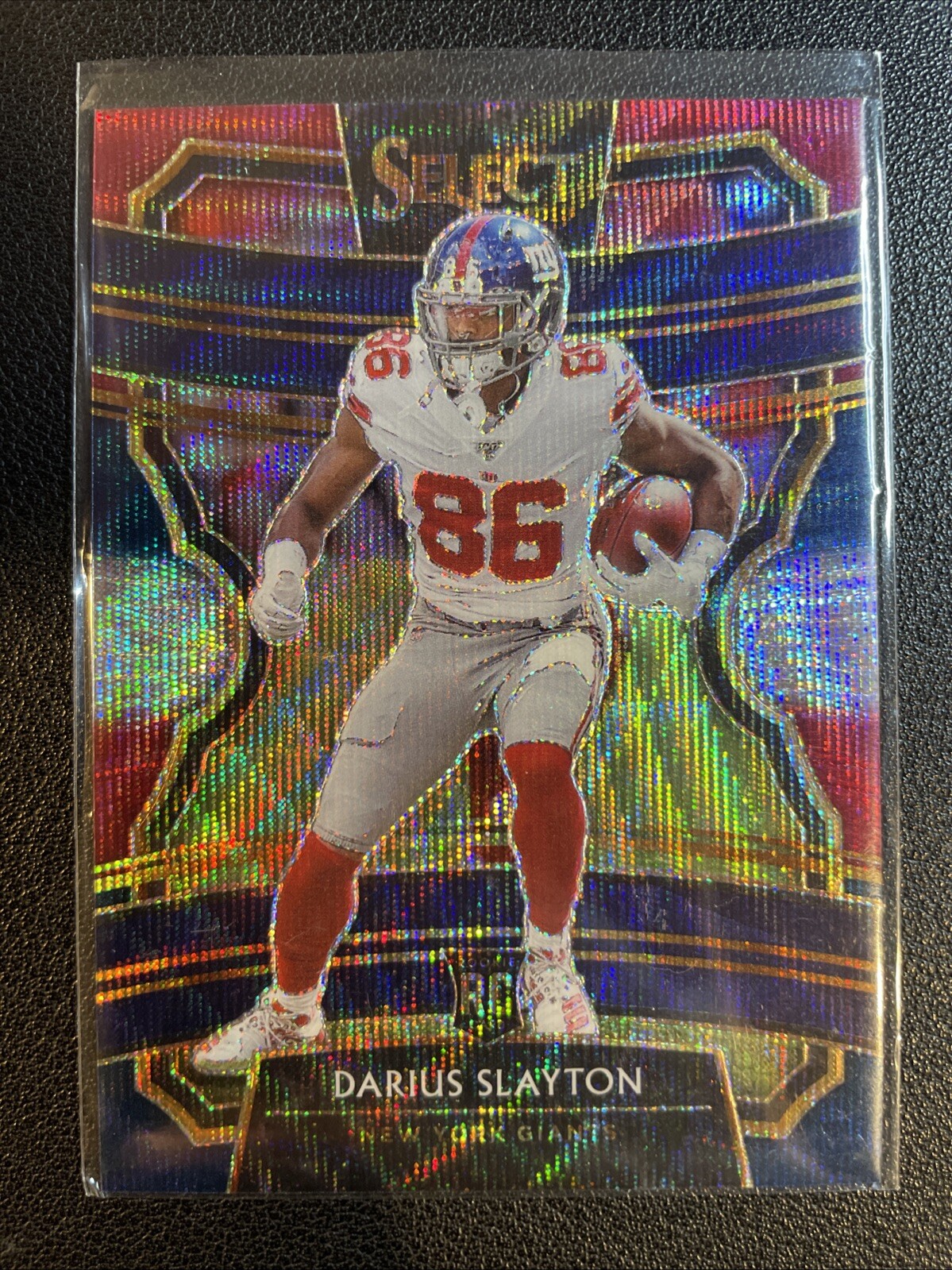 2019 Panini Select Tri-Color Prizm #39 DARIUS SLAYTON  /199 New York Giants