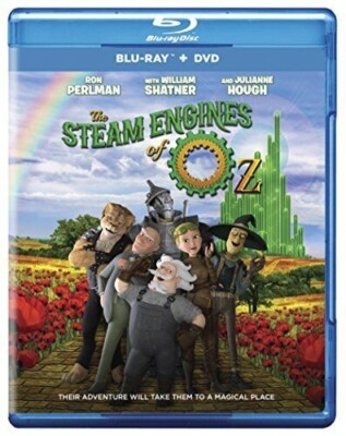 THE STEAM ENGINES OF OZ Blu-ray & DVD William Shatner, Julianne Hough 2018 New