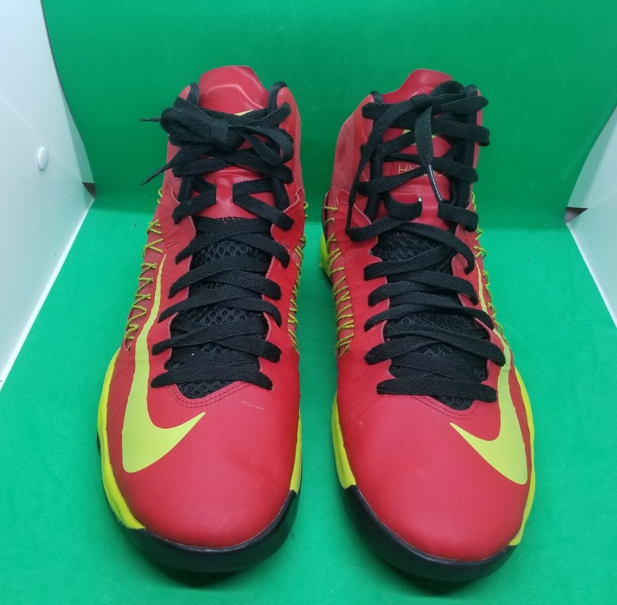 Nike Hyperdunk University Red Green Black Mens Athletic Sneaker Nike Hyperdunk Black University Red Mens Athletic Sneaker | eBay main image 4