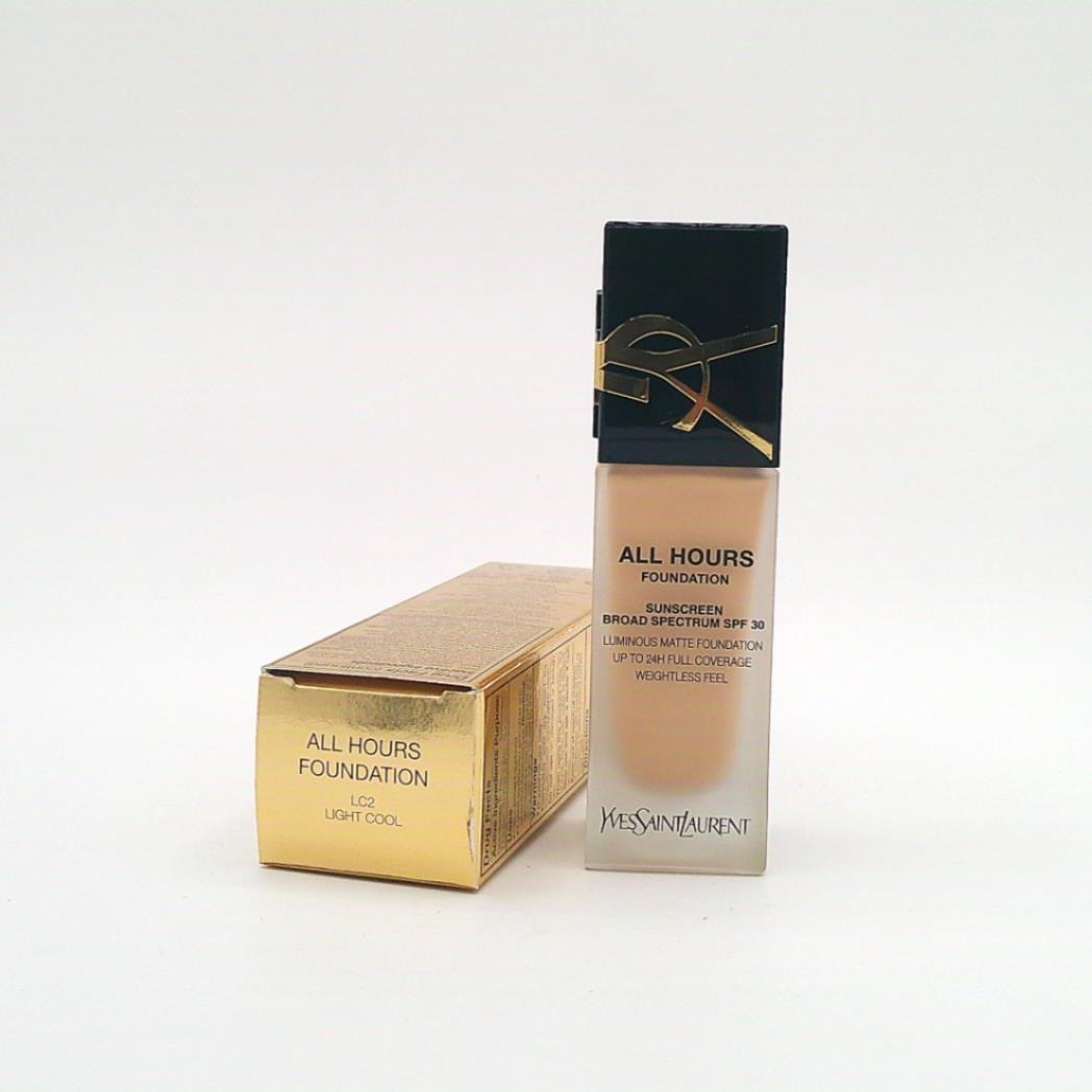 ファンデーション Yves Saint Laurent ALL HOURS FOUNDATION Amazon.com : YSL All Hours Luminous Matte Foundation (LW7