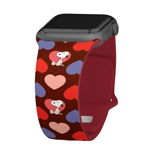 Valentines des arachides HD Bande de montres compatible avec Apple Watch