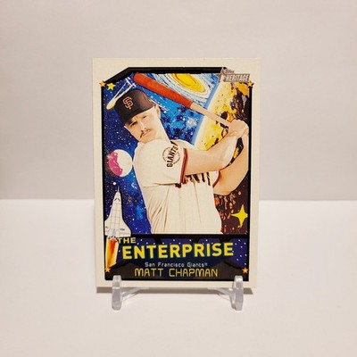 2026 Topps Heritage MLB - Matt Chapman - SF Giants- Enterprise #TE-MC