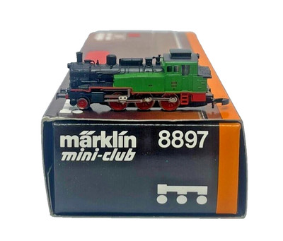 Z Marklin 8897 BR 96 002 Belgium Railway SNCB 2-6-0 Loco (tested)