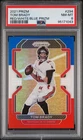 2021 PANINI PRIZM RED/WHITE/BLUE PRIZM #294 TOM BRADY PSA 8