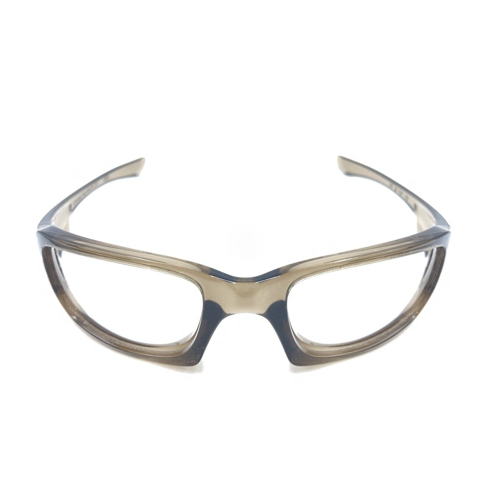 Oakley Five Translucent Brown Wrap Sunglasses Fra… - image 2