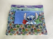 Disney Lilo and Stitch Travel Pouch Bag Set of 3 For Toiletries Cosmetics NEW