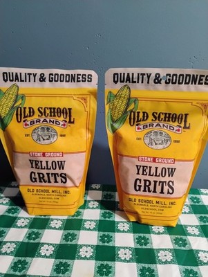 OLD SCHOOL BRAND - STONE GROUND - YELLOW GRITS