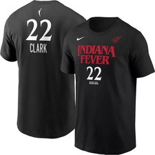 Nike Adult Indiana Fever Caitlin Clark #22 Rebel T-Shirt Stranger Things sz S