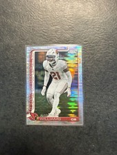 2025 Topps Chrome Garrett Williams Pulsar Arizona Cardinals #6 NFL