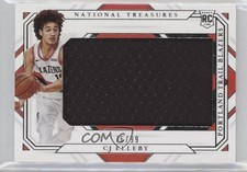2020 Panini National Treasures Rookie Jumbo Materials /99 CJ Elleby #RMJ-CJE RC