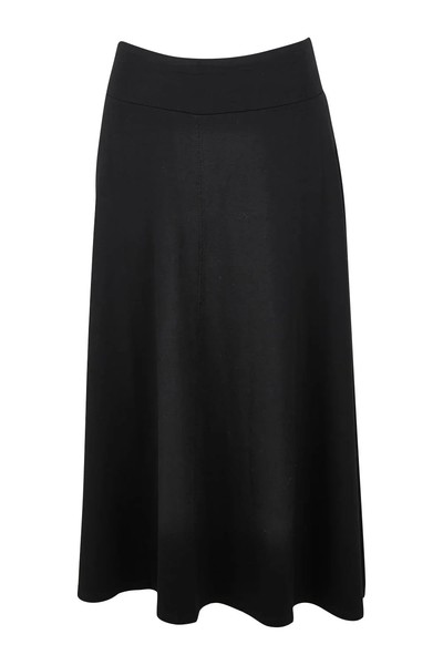 Bird Keepers - The Fit & Flare Summer Skirt - Black  (Size 20)